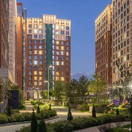 Апартаменты В Жк Legenda, Алматы Exterior photo